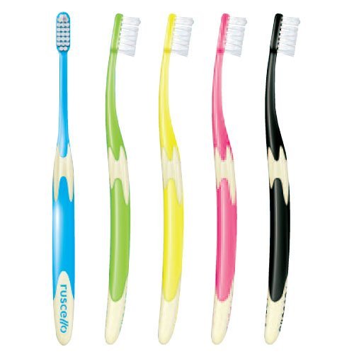 ルシェロ 歯ブラシ 色おまかせ 歯科専売品 B-10 M(ふつう) 5本セット商品画像