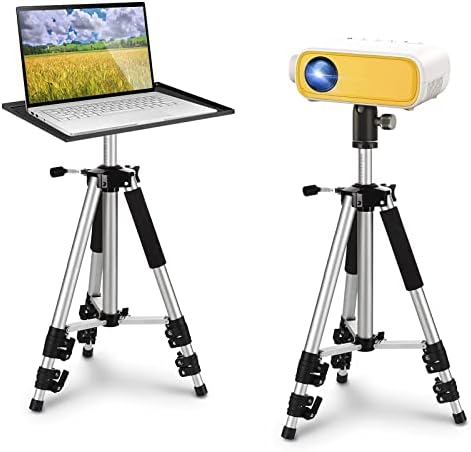 HONGY Projector Tripod Stand Laptop Tripod Lightweight Aluminum