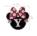 Perfec Arts Cartoon Minnie Bow Happy Birthday Party Supplies Decoration Banner(Round)