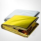 Mylar Men’s Emergency Thermal Blankets (10 Pack)