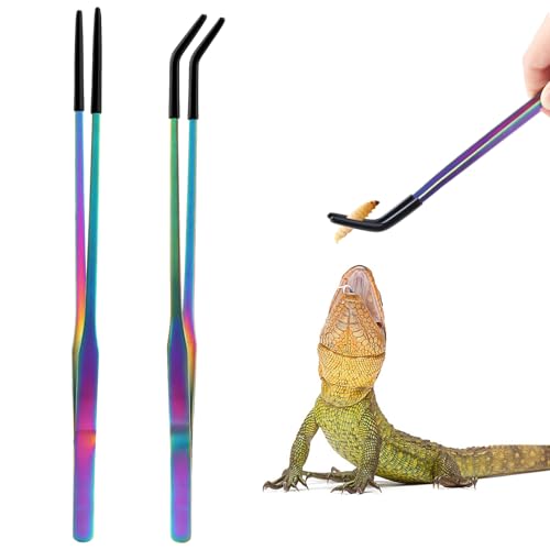 Texsens Iridescent Feeding Tongs