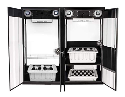SuperCloset Grow Box LED TRINITY 3.0 LED Grow Cabinet Hydroponics System
