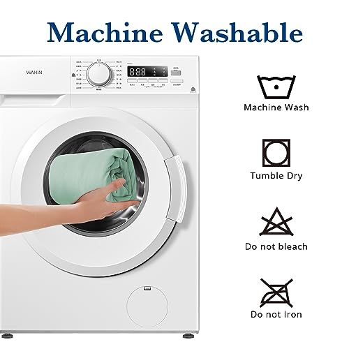 Sasttie Pregnancy Pillow Cover U Shaped, Cooling Maternity Pillow Cover