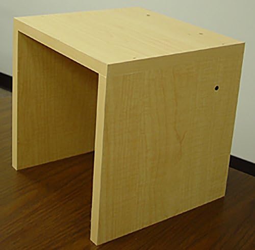 Trade Fixtures NL8820 Countertop Buffet Stand for 2 Gravity Bins, Wood and Laminate, Maple