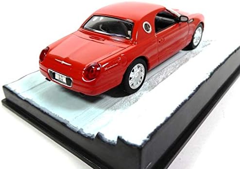 JAMES BOND - 1/43 car compatible for Ford Thunderbird 007 from Movie: Die Another Day - KY14SP, Red, 1/43 scale - Image 4