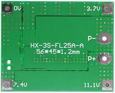 3S 11.1V 12.6V 25A W/Balance 18650 Li-ion Lithium Battery PCB Protection Board