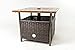 Cabana Way Wicker Umbrella Side Table Stand