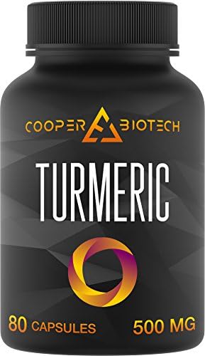 Turmeric - Organic Turmeric Curcumin Supplement - Joint Pain Relief - Anti-Inflammatory - 80 Capsules with 95% Curcuminoids Powder - Best 100% All Natural Gluten Free Non-Gmo - 1500MG Serving Per Day