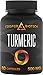 Turmeric - Organic Turmeric Curcumin Supplement - Joint Pain Relief - Anti-Inflammatory - 80 Capsules with 95% Curcuminoids Powder - Best 100% All Natural Gluten Free Non-Gmo - 1500MG Serving Per Day