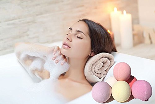 Bath Bomb Mold Set 228 Pieces - 200 Packs Shrink Wrap Bags,12 Pieces of DIY Metal Mould,Spoons,Gift Bags,Mini Heat Sealer (Instruction Included)