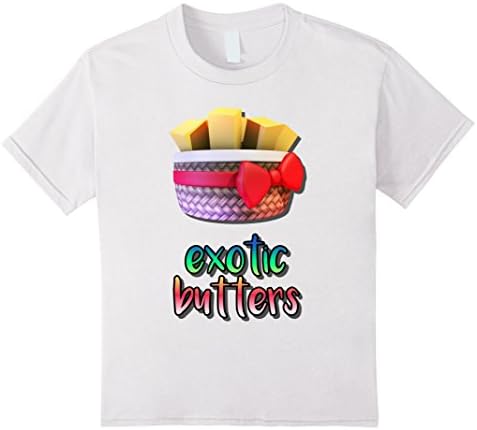 Kids FNAF Sister Location Exotic Butters T-Shirt 10 White