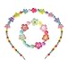 Phogary Children DIY Beads Set(500pcs), DIY Bracelets Necklaces Beads for Jewellery Making for Kids Bead Necklace Bracelet Making Kit As Beads Gift Kit for Girls