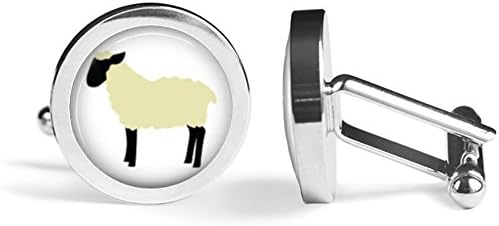Sheep Cufflinks (Angled Edition)