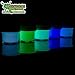 Glominex AT955 Ultra Glow in the Dark Paint - Assorted Colors (1/2 Fluid Ounces) - 5ct