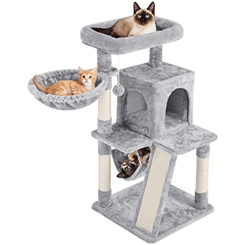 Yaheetech Cat Tree, Cat Tower for Indoor Cats, 40Inch Cat Condo with