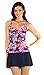 Mazu Swim Women's Underwire Tankini Swimsuit 2 Piece Set with Skirt (8-16)
