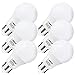 LOHAS A19 LED Light Bulbs 60Watt Equivalent with UL Listed, LED 9W Daylight White 5000K Light, 810 Lumen E26 Medium Base for Bathroom Living Room, Bedroom Lighting, Non-Dimmable, 6 Pack