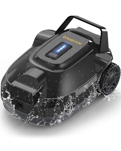 Photo 1 of Cordless Pool Robot Vacuum, Robotic Pool Rechargeable Cleaner for Above Ground & In-Ground Swimming Flat Pools,Pool up to 900 Sq.Ft, Ideal for Above-Ground Pools