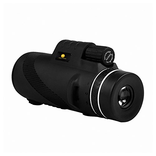 10X42 HD Clear Dual Focus Monocular Telescope, Compact BAK4 Multi-coated Zoom Optical Lens Monocular Scope With Tripod Support, Low Night Vision Ideal for Hunting Camping Hiking, Sporting Events