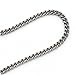 Beadaholique Stainless Steel 2.9mm Curb Chain for 24-Inch Necklace