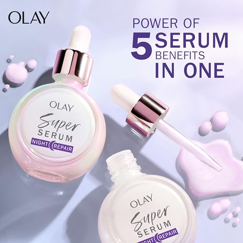 OLAY SUPER SERUM NIGHT REPAIR FRAGRANCE FREE