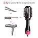 Hair Dryer Brush, Bongtai Hot Air Brush One Step Hair Dryer & Volumizer 3 in 1 Hair Dryer Brush Styler for Rotating Straightening, Curling, Salon Negative Ion Ceramic Blow Dryer Brushthumb 1