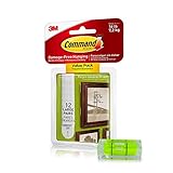 Command Picture Hanging Kit| Damage-Free Hanging Strips & Leveler| Perfect for Hanging Small & Large Frames, Photos, Pictures on Walls & More| No Nail/Hook Damage| Easy Hanging (12 Pairs & Level)