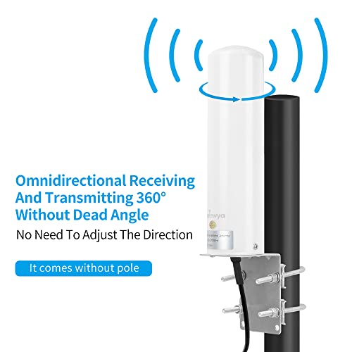 Nelawya 4G LTE Antenna High Gain 1012dBi Long Range Antenna with SMA