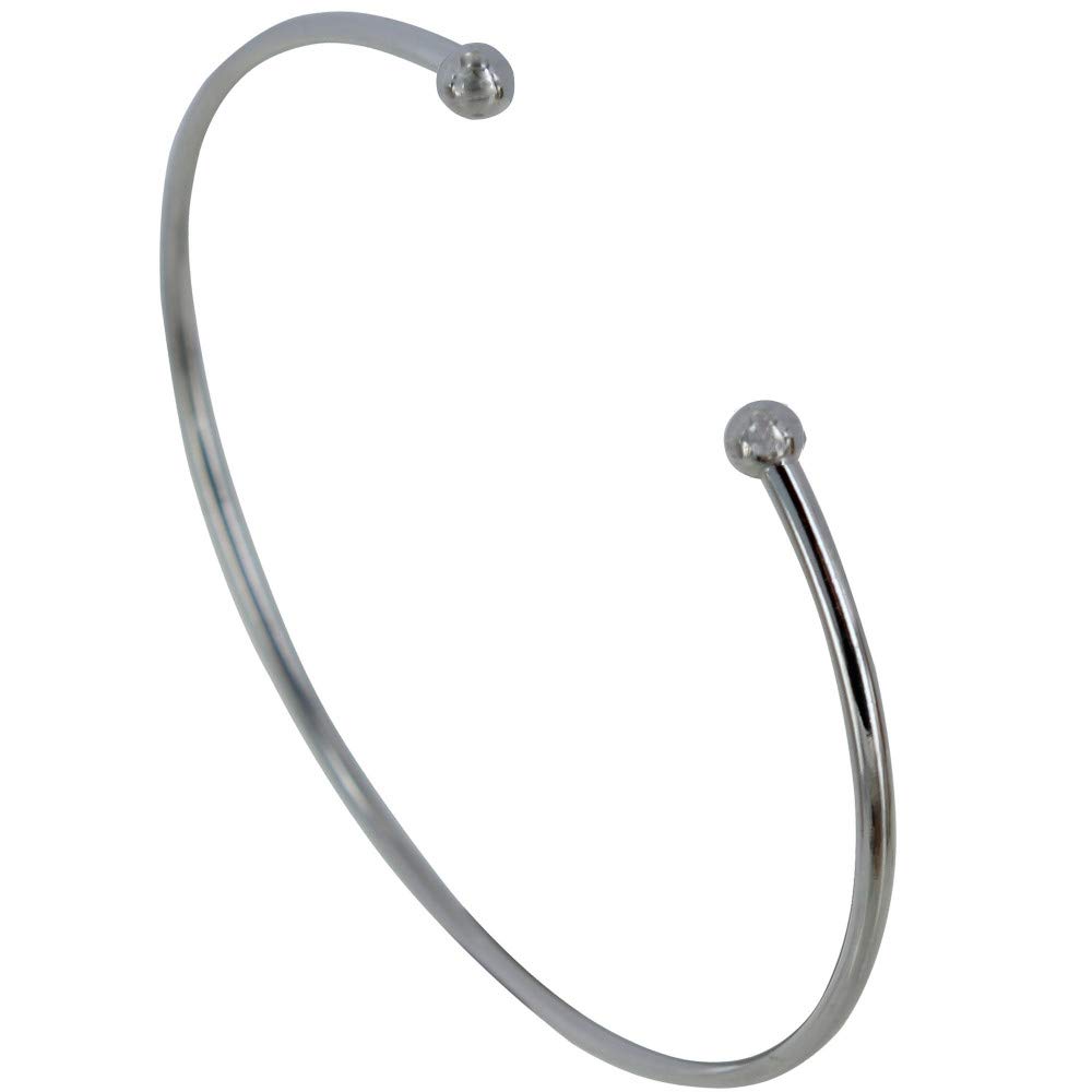 LES POULETTES BIJOUX - Rhodium 925 Silver Bracelet Two Beads