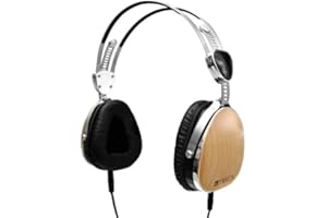 Tribeca Genuine Wood Aviator Headphones for Kindle Fire HD, Maple