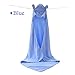 Baby Hooded Toddler Towel with Bear Ear- Soft and Thick 100% Cotton Bath Set for Kids Girls Boys Infant and Toddler, Good Choice (Blue)