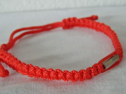 Thai Amulet Thai Talisman Red Cotton Authentic Buddhist Wristbands Handmade Bracelet