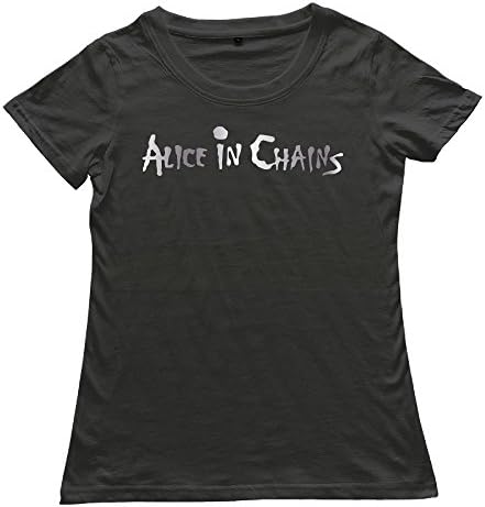 Women's Alice In Chains Band Platinum Logo T-shirt Black