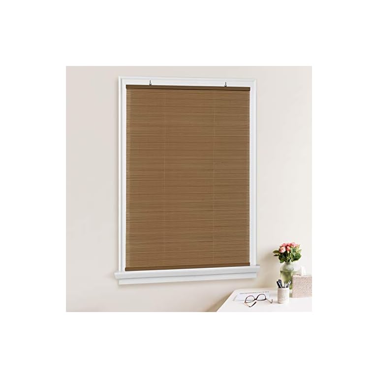 Cordless Solstice Vinyl RollUp Blind 30 Inch Width, 72 Inch Length