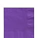 New Purple Luncheon Napkins - 6 1/2