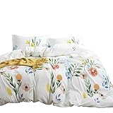 Wake In Cloud - Watercolor Comforter Set, Colorful