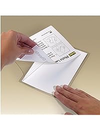 Scotch LS854 25G WM bolsas laminadas autoadhesivas, 25 unidades, 9.0 x 11.5 pulgadas, acabado brillante, tamaño carta