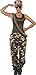 Smiffys Khaki Camo Deluxe Costume, Female