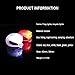 Beeagle- 6Pcs Silicone Beetle Frog LED Mountain Bike Bicycle Headlights Tail Warning Lights