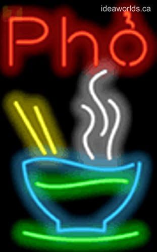 Custom made from order LED store business neon sign 20" x 12" x 2" - Pho