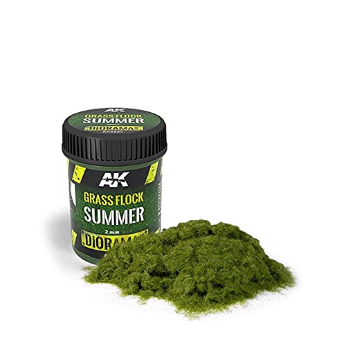 AK Interactive - Grass Flock Summer 250ml - AK8220