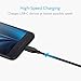 Anker Cable, Powerline 3.0 USB A to USB C Charger Cord with 56k Ohm Pull-up Resistor for Samsung Galaxy Note S8/S9 and More(3FT,Black)