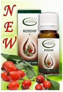 Rosehip Oil 100% Natural Product - Hydrates, Moisturizes & Regenerates in Depth
