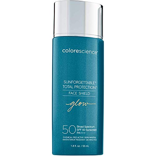 Colorescience Sunforgettable Total Protection Face Shield Glow SPF 50, Glow, 1.8 fl. oz.