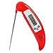 Best Digital Meat Thermometer - Instant Read Technology - Perfect for Food, Grill, BBQ & Liquid - Fast Accurate Readings - Batteries Included - Candy, Roasts, Fish, Sauce & More - From Oliver & Kline