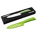 Ceramic Chef Knife, CUSIBOX Ultra Sharp Professional 6-Inch Ceramic Kitchen Chef's Knife with Sheath Cover (Green) …