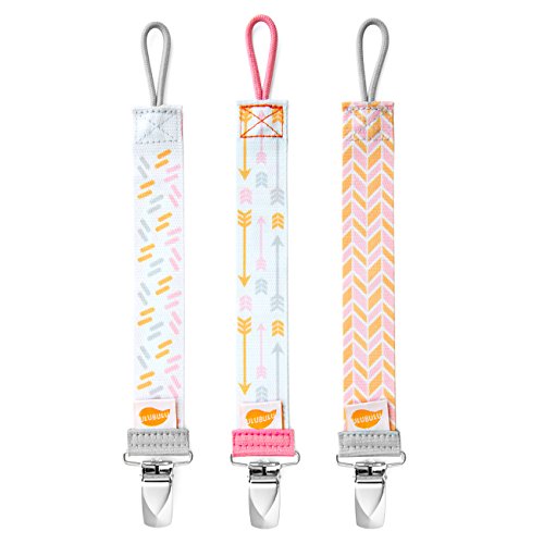 Ulubulu Princess and True Love Designs/Girl Pacifier Clip Combo/Nasal