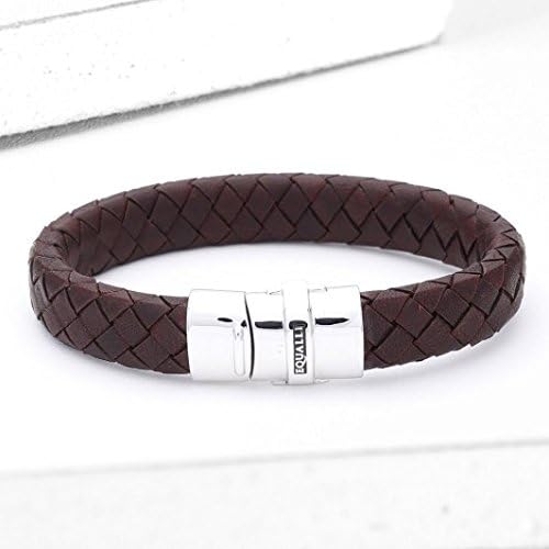 ORMAN LEATHER BRACELET IN TOBACCO