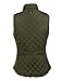 LE3NO Womens Lightweight Quilted Puffer Jacket Vest with Pockets
