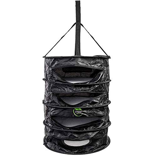 WeDryer S1 20 inch Herb Dryer, Herb and Plant Drying Dehydrator with Fan Ventilation System Quick Dry, Quickly Dry Your Herb and Plant Harvest 3 Pockets